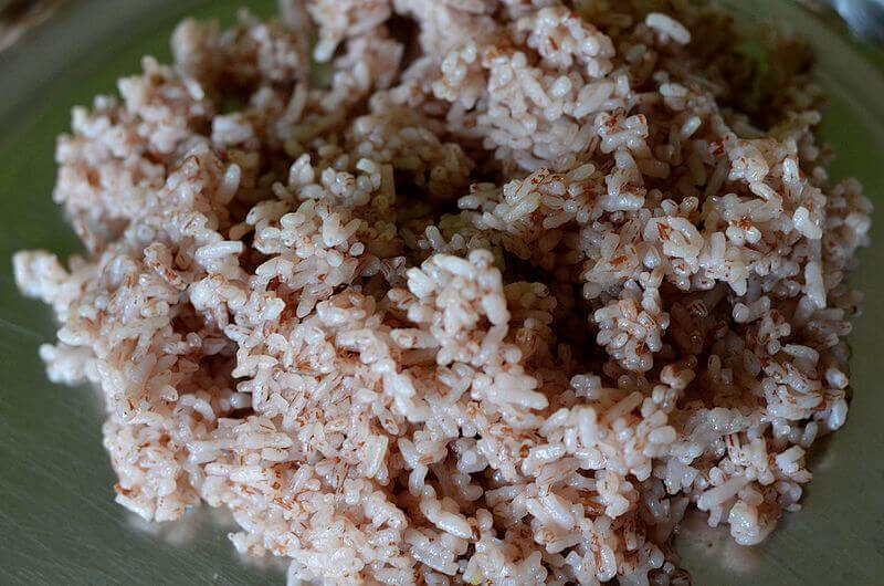 Cooked Red Rice