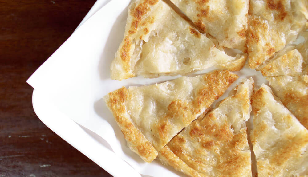 Plain Paratha with Ghee