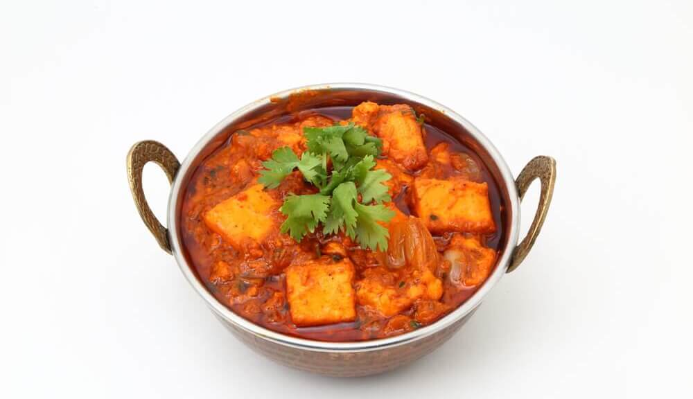 Paneer and Onion Sabzi