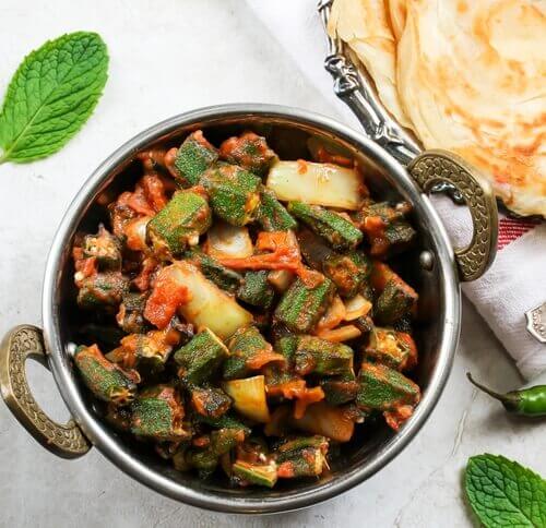 bhindi-bhujia