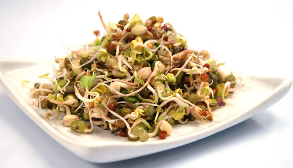 Sprouted Moong Salad